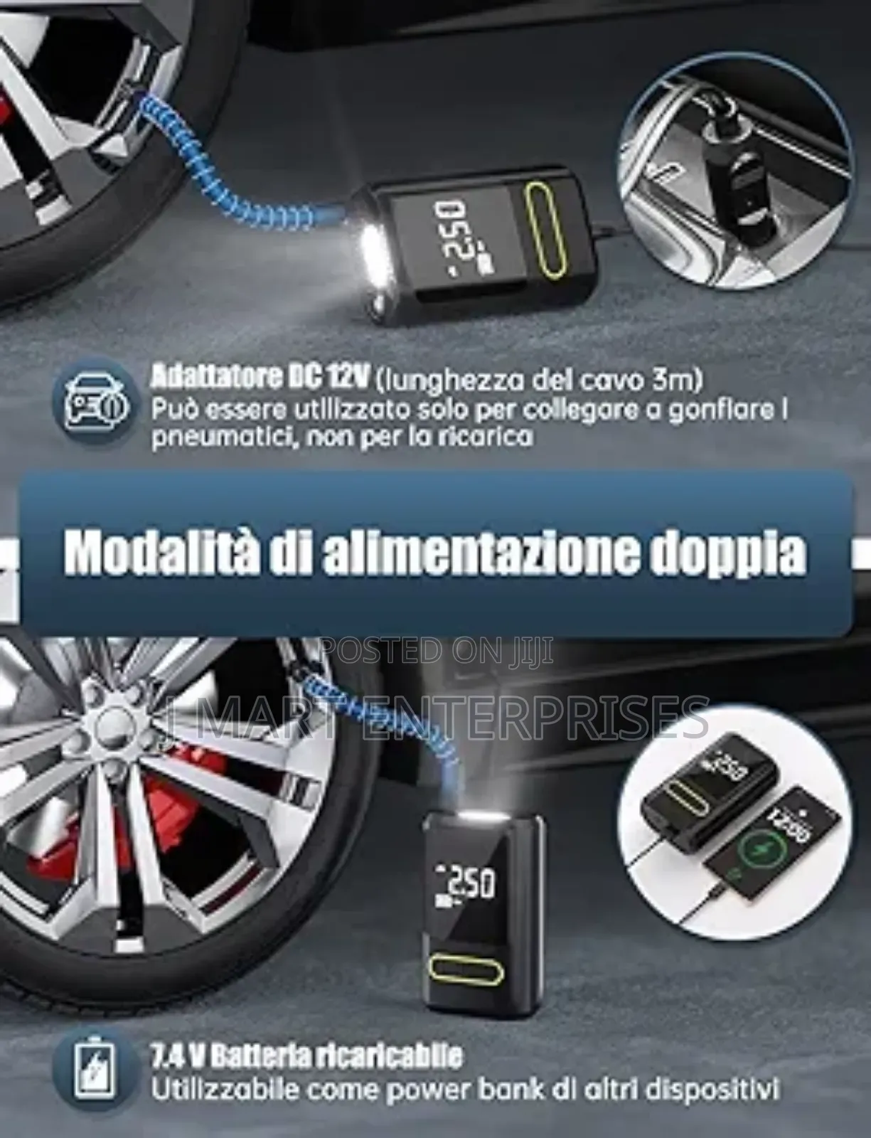 Wireless Car Inflator - Atj-8466