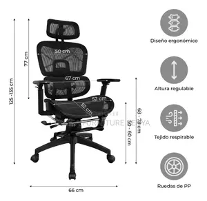Full Mesh Executive Orthopedic Adjustable Office Seat