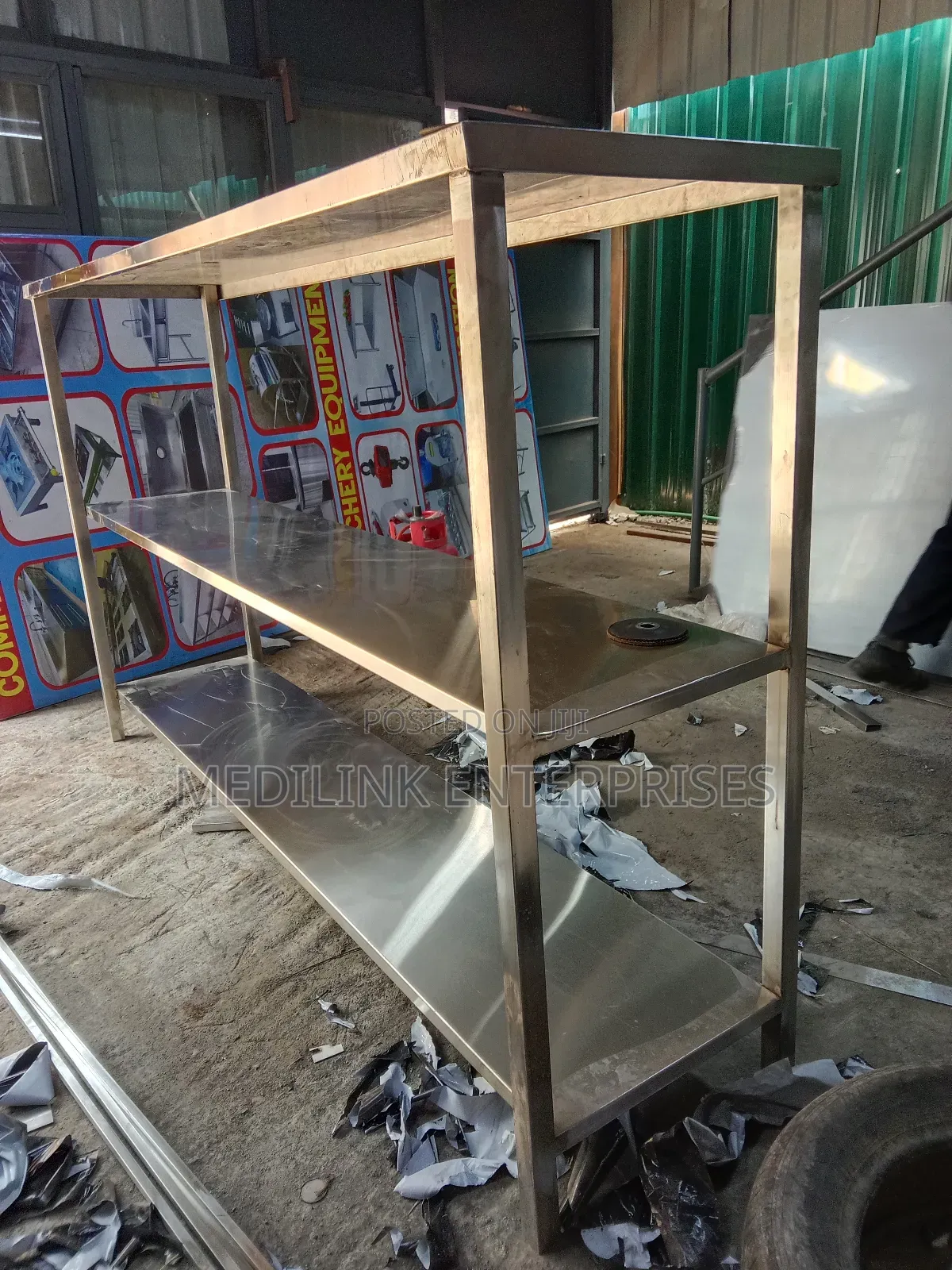 Stainless Steel Commercial Kitchen Racks (Customized)