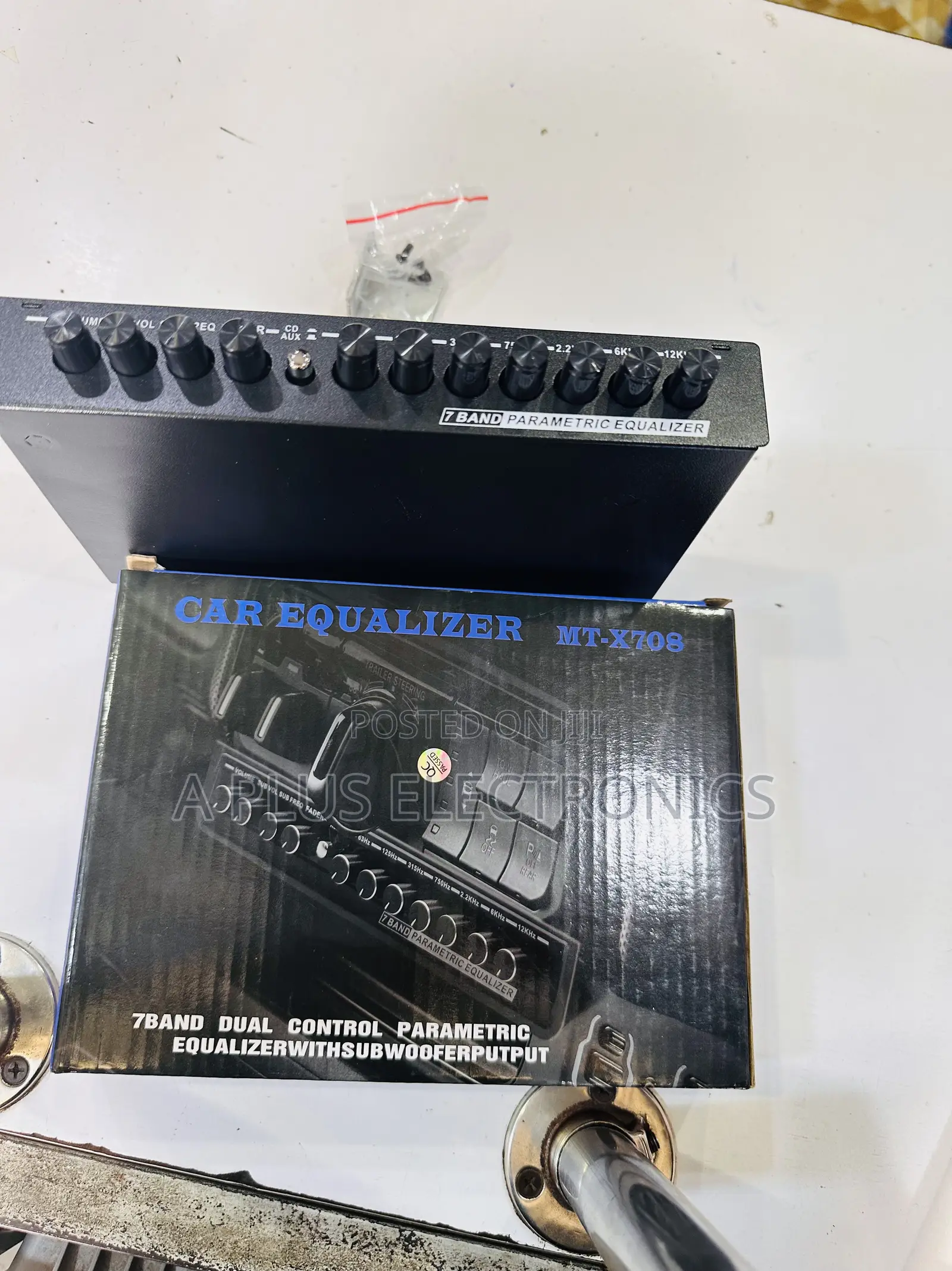 X708 Car Eq – 7-Band Sound Control