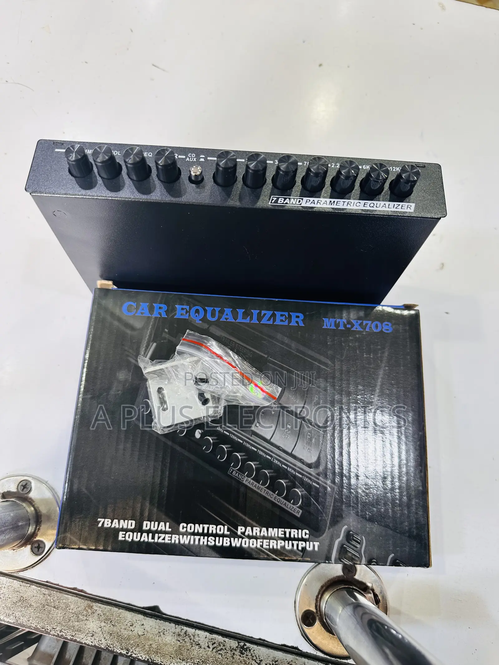 7-Band Car Equalizer X708
