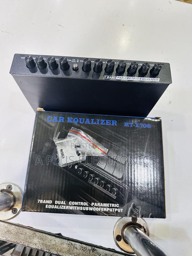 7-Band Car Equalizer X708