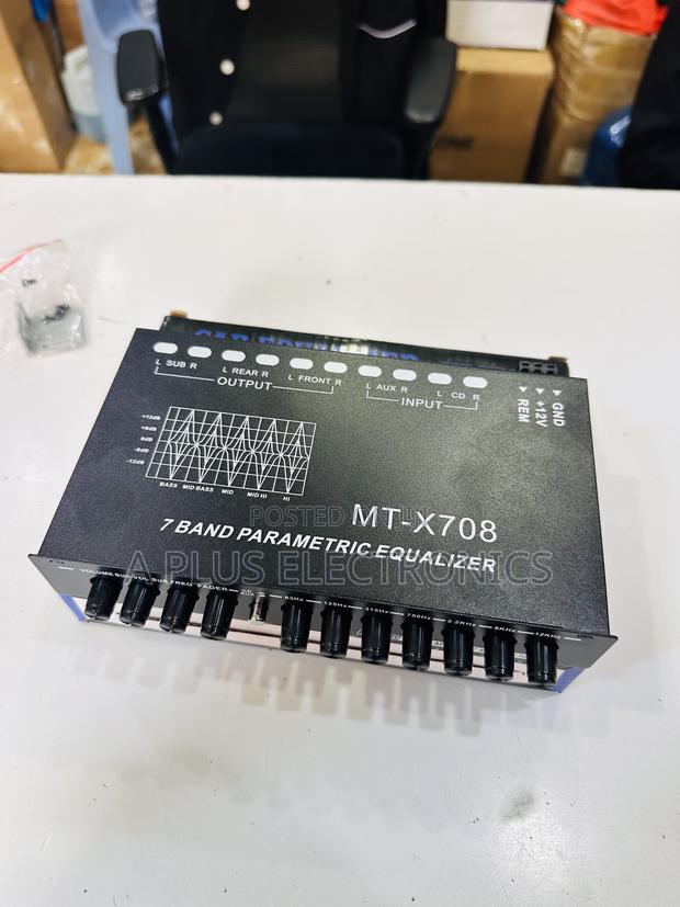 X708 Car Equalizer Sound Booster - main view