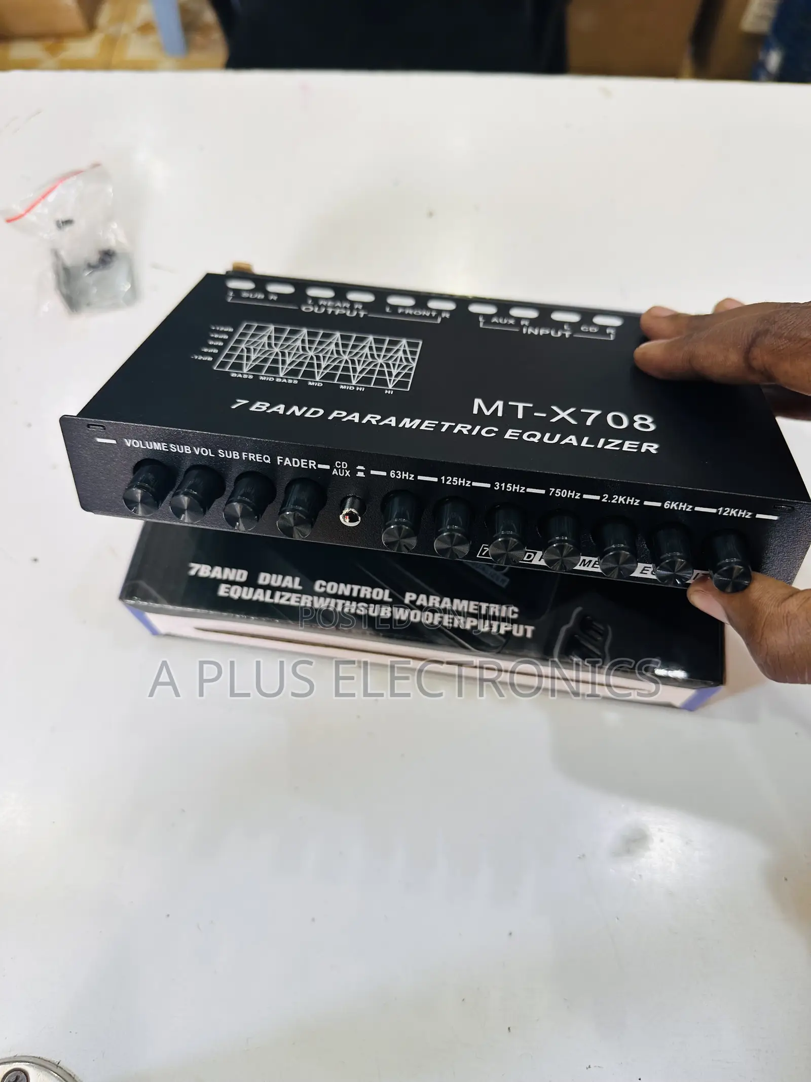 X708 Car Sound Equalizer – Maximum Clarity Power
