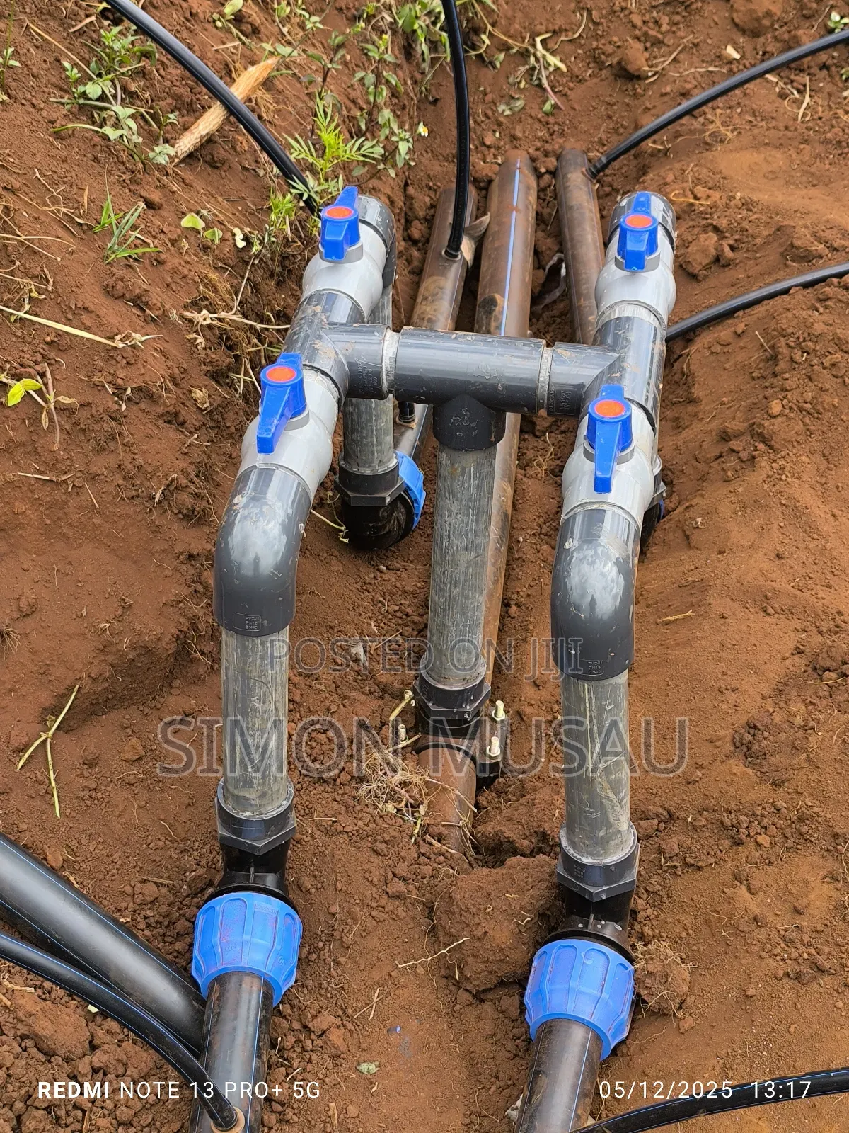 Dam Liner and Drip Irrigation