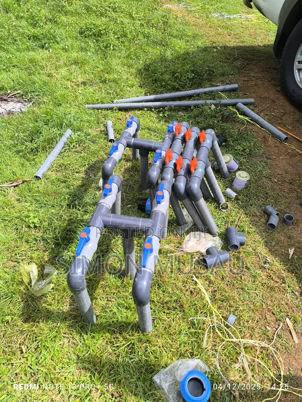 Dam Liner and Drip Irrigation