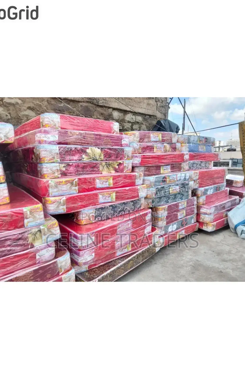 Medium Density Plain 10inch 5*6 Ndovu Mattress