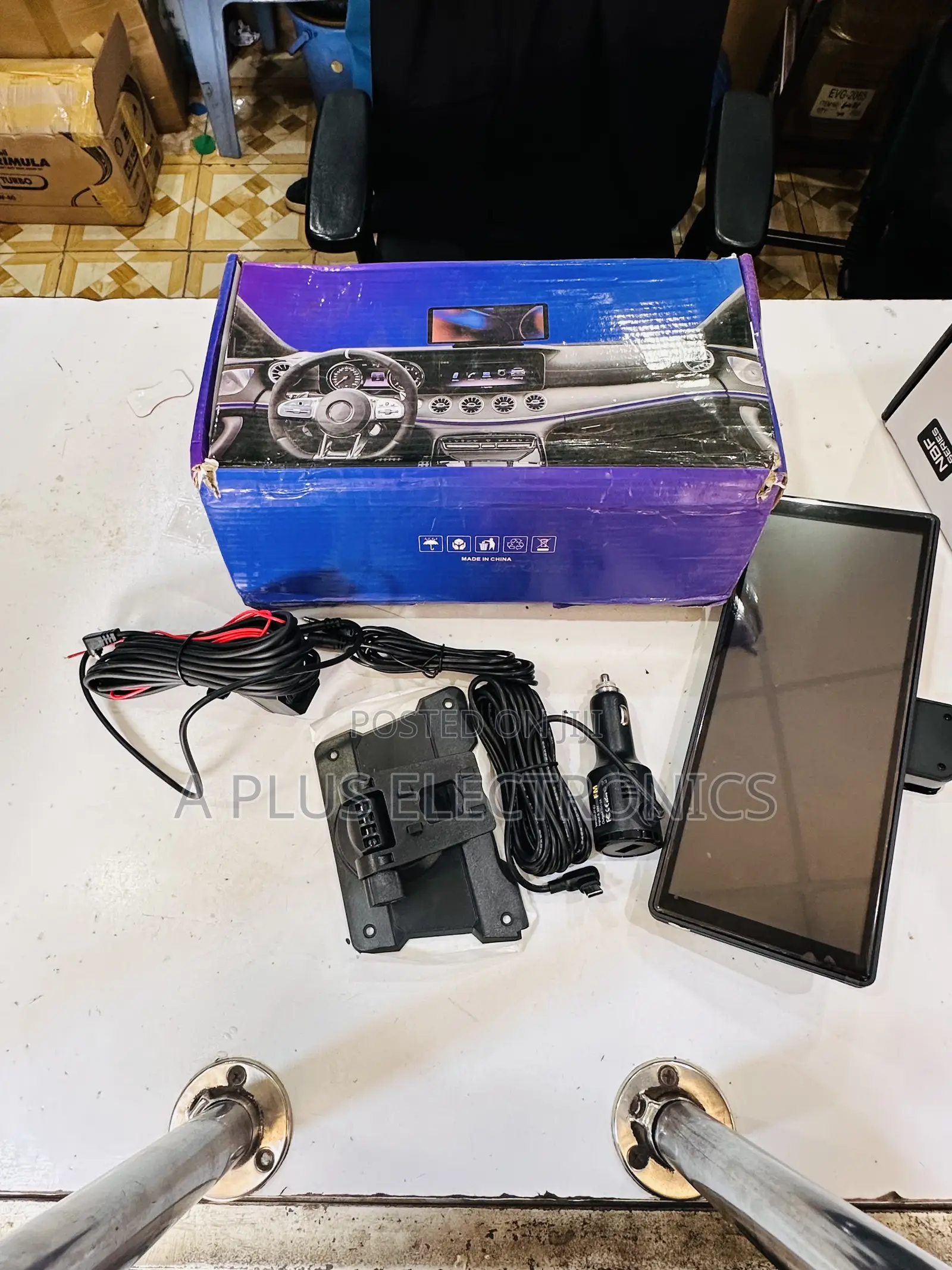 10.26 Inch Android Radio With Front and Back Dash Camera – Hd Touch