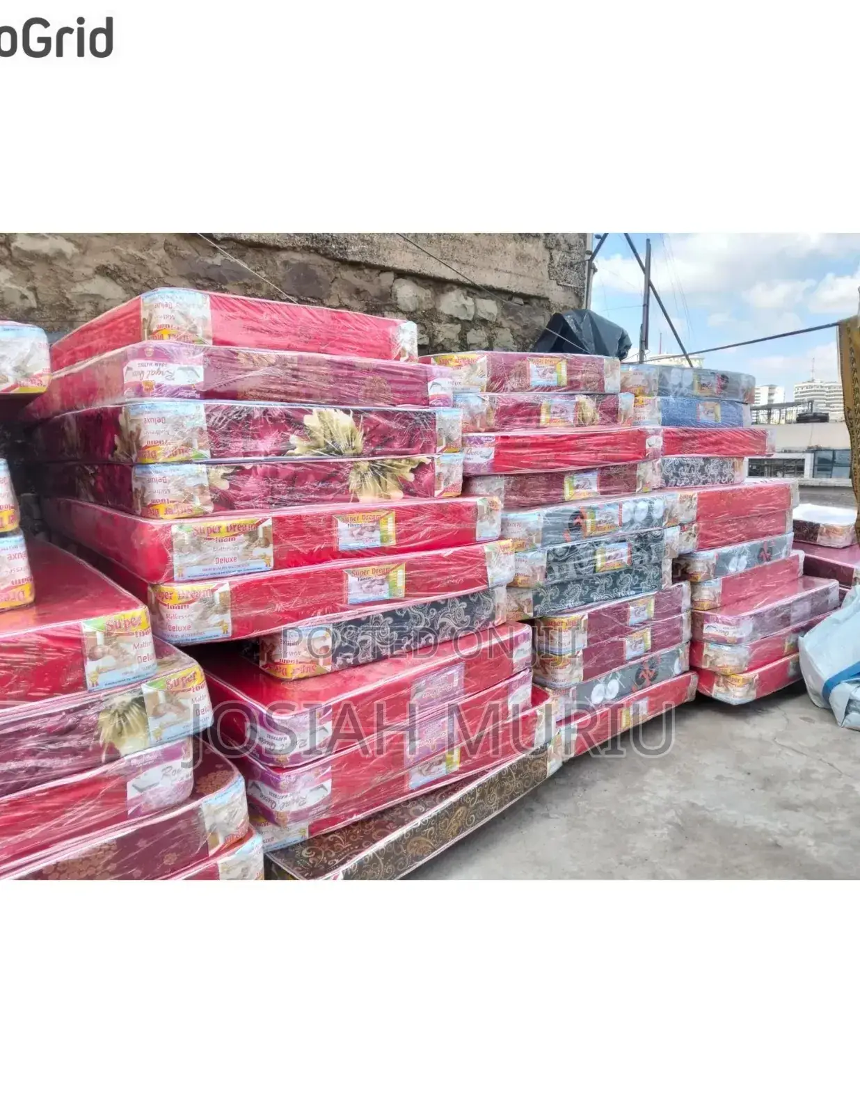 5by6 Medium Density Plain 10" Ndovu Mattress