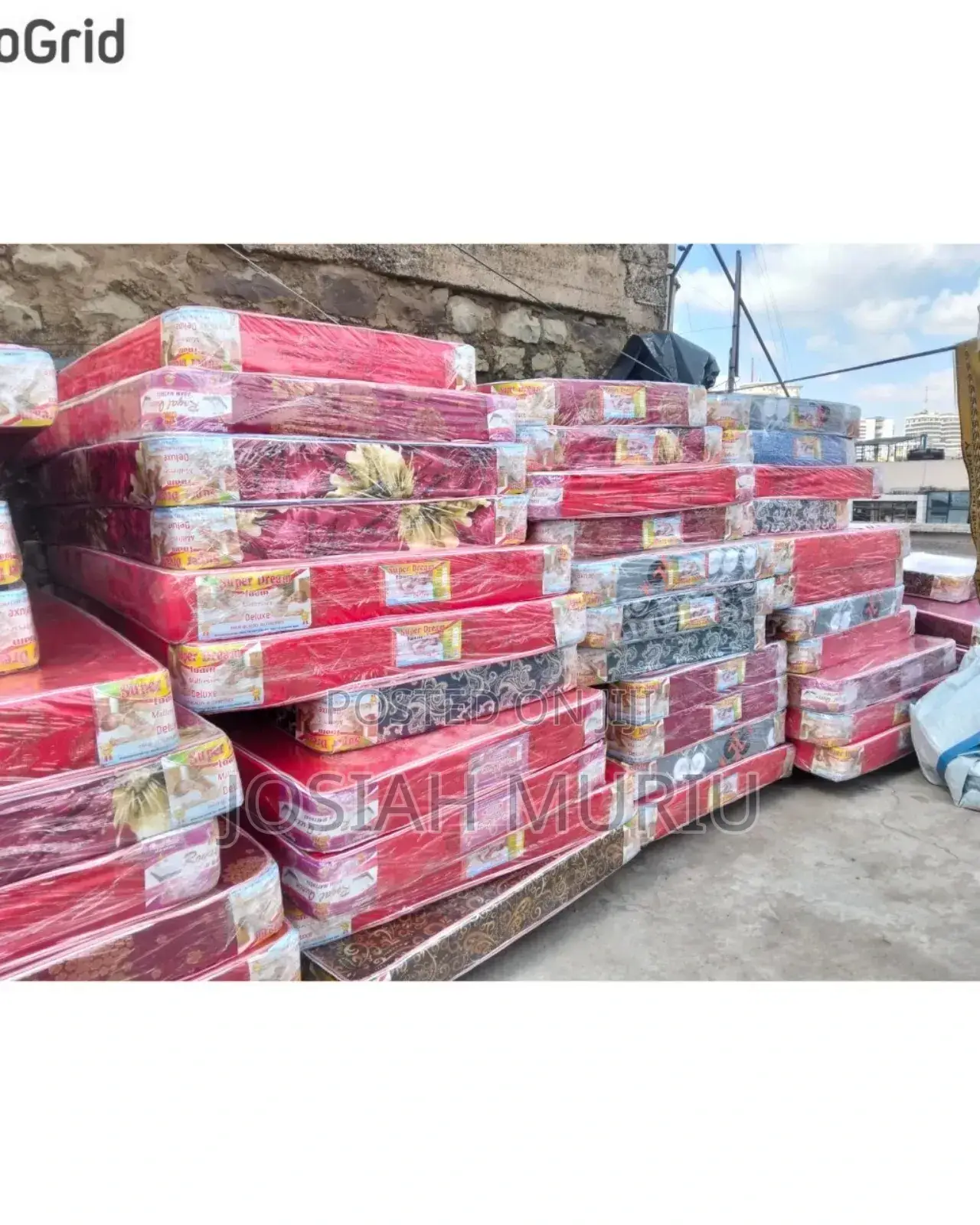 Ndovu 4*6 Medium Density Plain 10inch Mattress