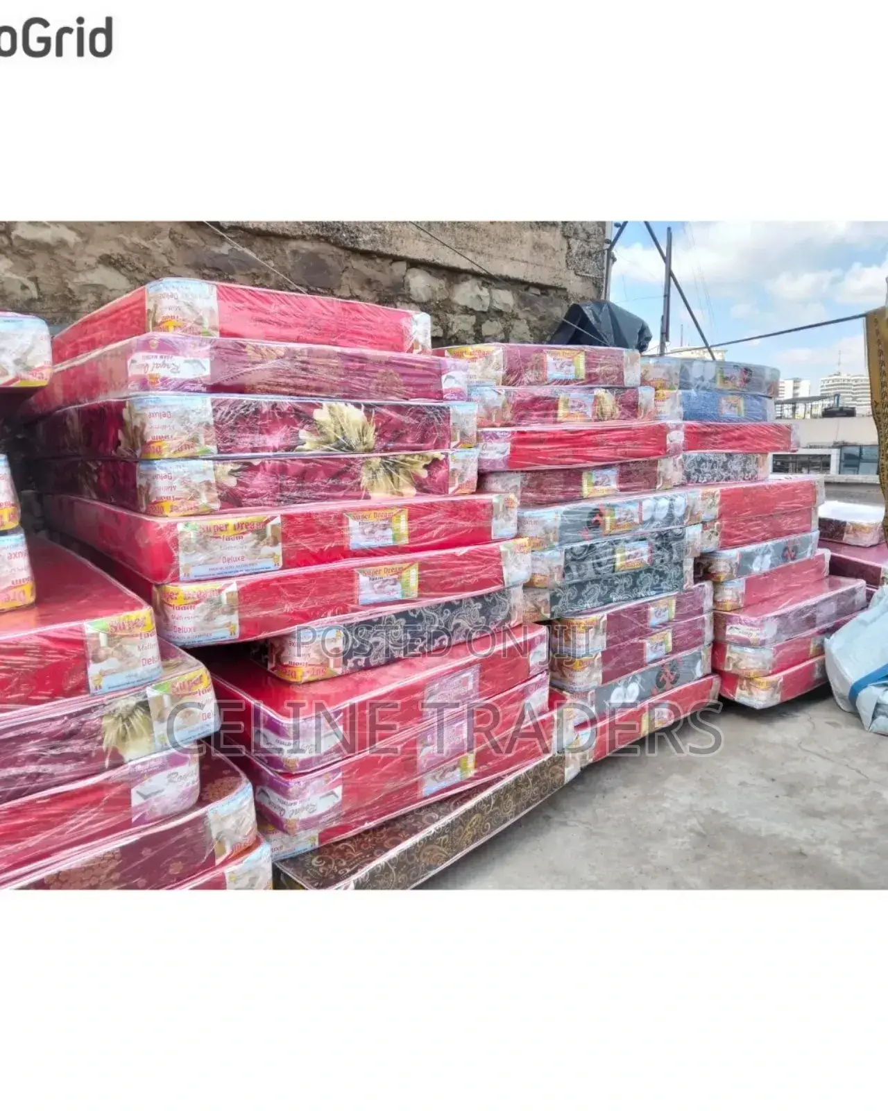 Ndovu 4*6 Medium Density Plain 10inch Mattress