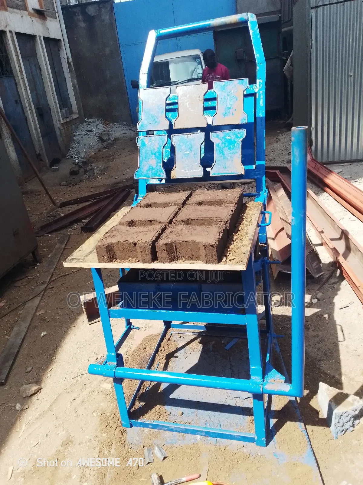 Manual Cubro Machine