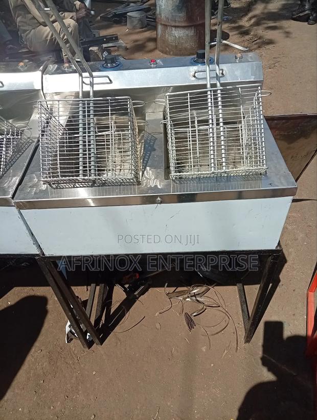 Double Tank Chips Deep Fryers - main view