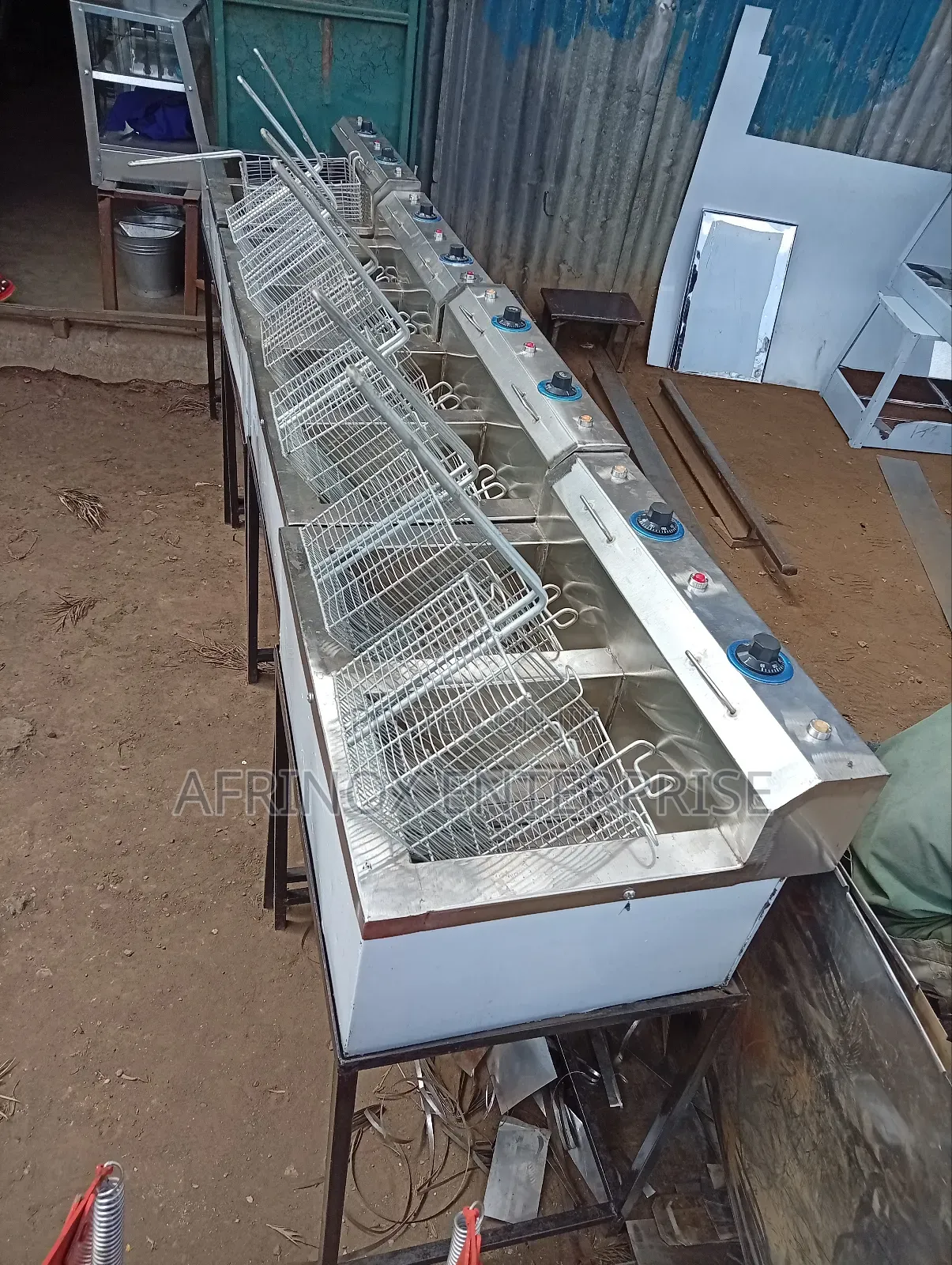 Double Tank Electric Deep Fryers