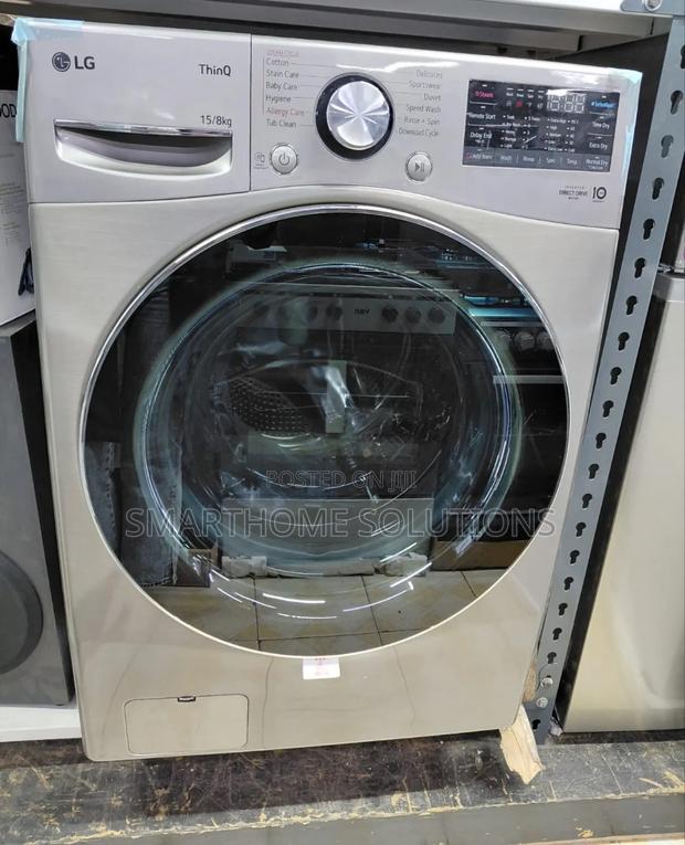 Lg 15/8kg Wash And Dry Front Load Washing Machine - main view