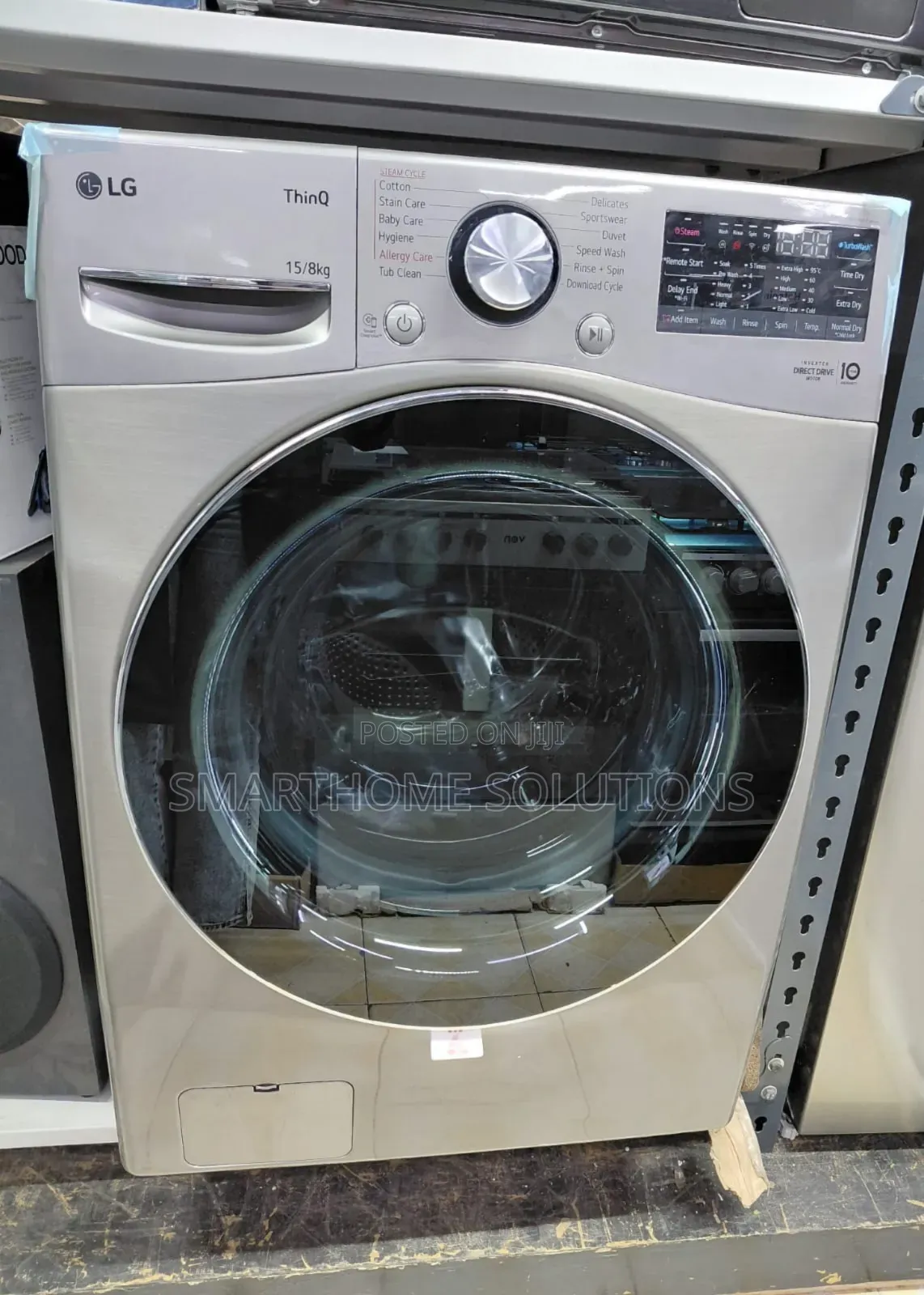 Lg 15kg / 8kg Wash And Dry Washing Machine Front Load