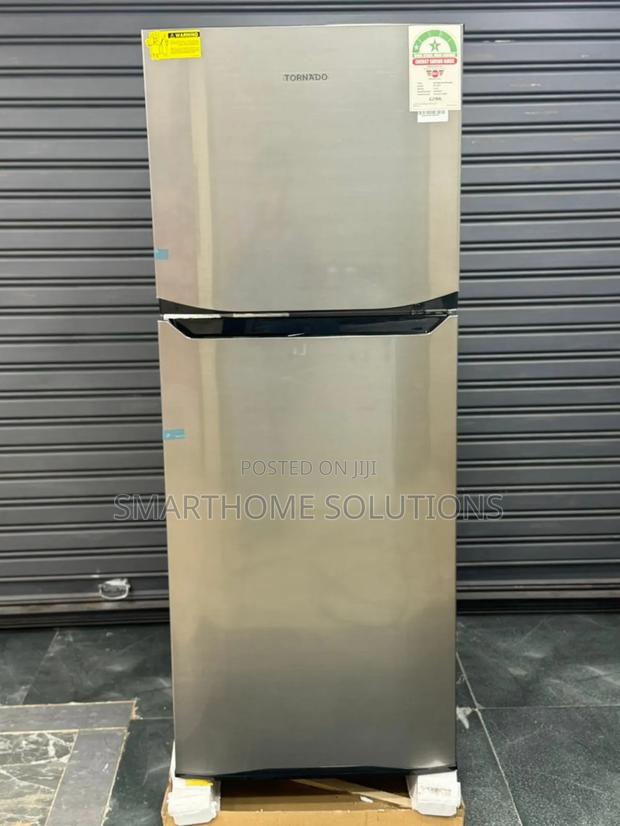 Tornado 304l Non Frost Fridge 
Black)