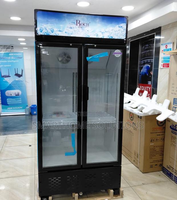 Roch 409 Litres Side By Side Showcase Chiller - main view