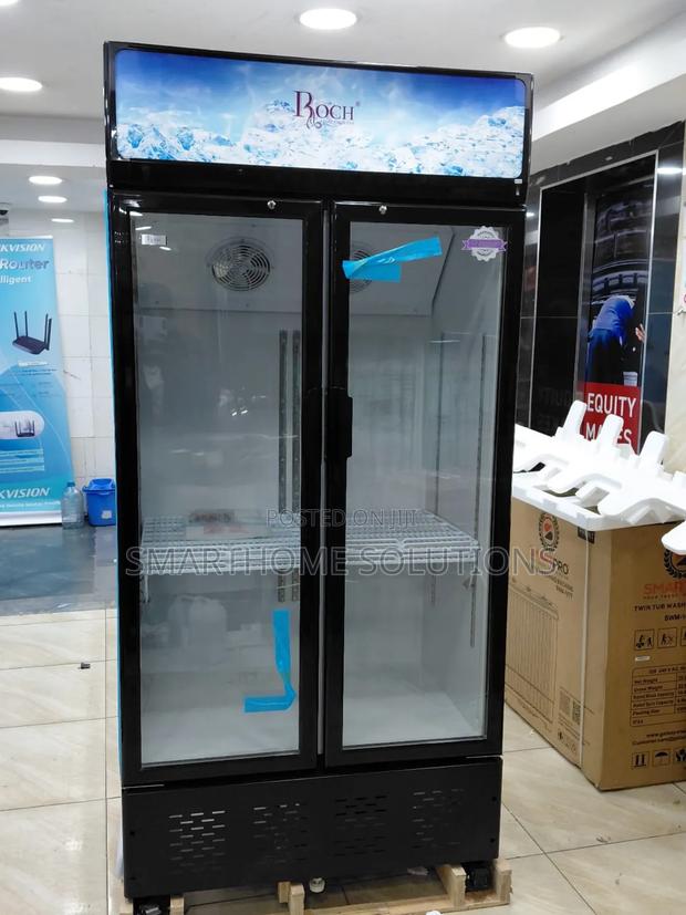 Roch - 409 Litres Side By Side Spacious Showcase Chiller