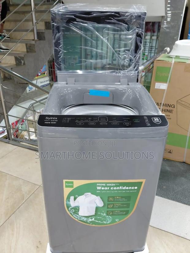 8kg Syinix Topload Full Automatic Washing Machine - main view