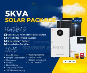 5khw Lithium Solar System - main view