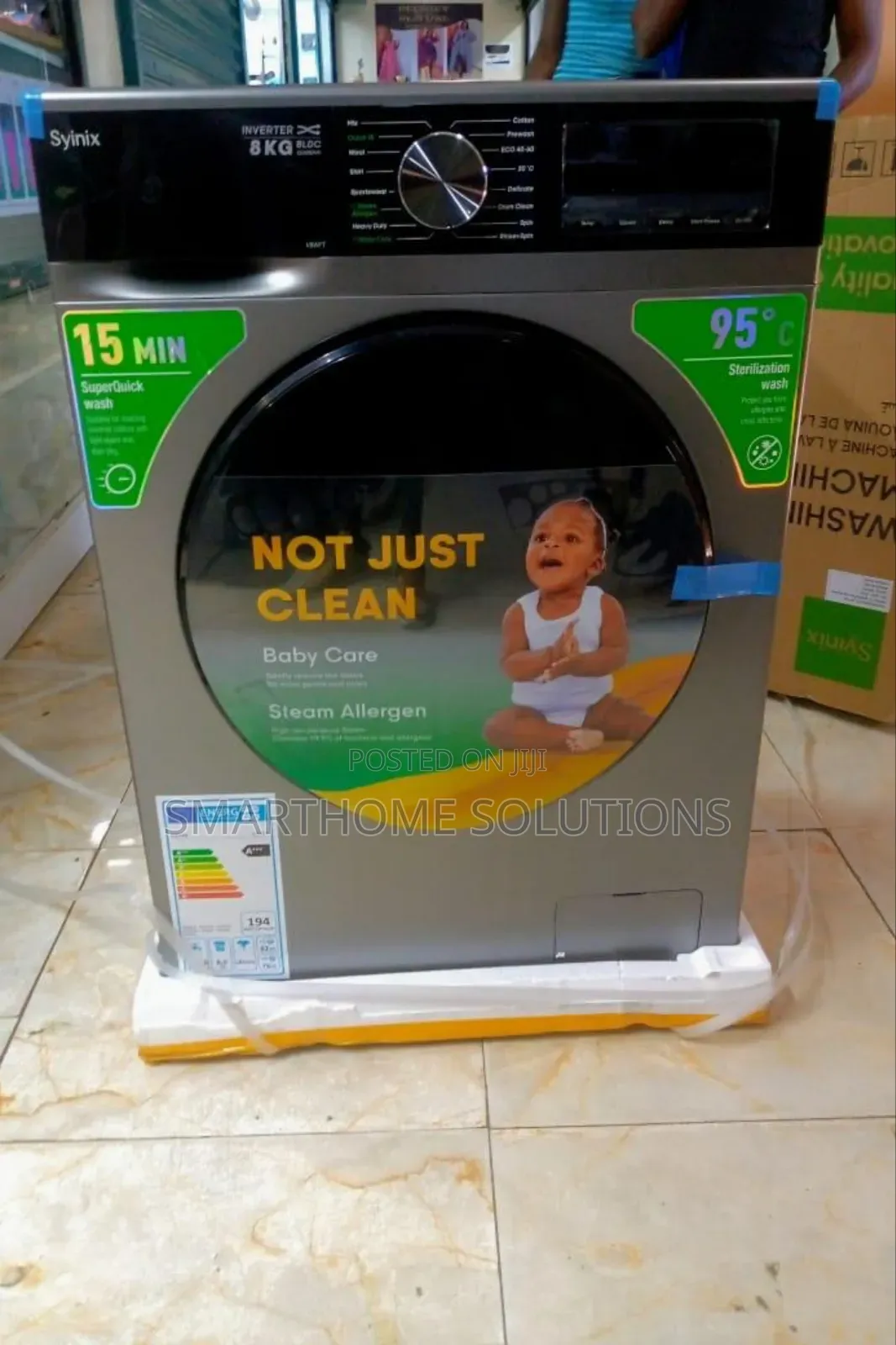 Syinix 8kg Washing Front Load