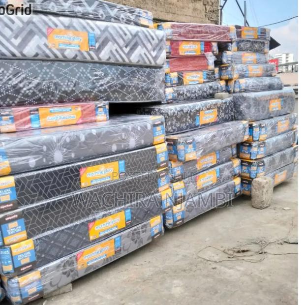 Morning Glory 6×6 Medium Density Quilted 10" Mattress - main view