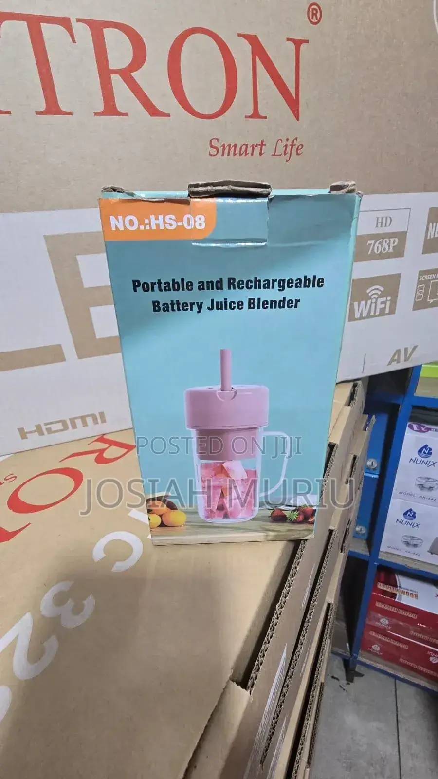 Portable Rechargeable Blender.