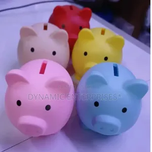 Plastic Piggy Banks.**