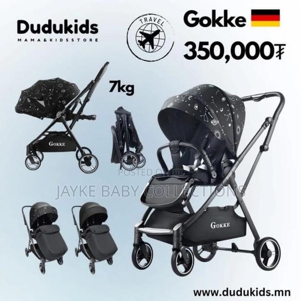 Gokke Reversible Baby Stroller With Autofold - thumbnail 6