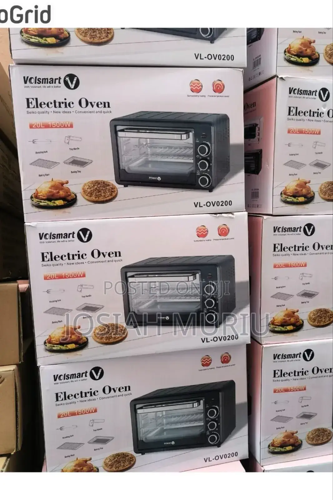 20 Litres Volsmart Electric Oven