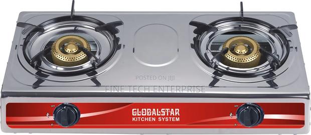 Globalstar 2 Burner Stainless Steel Table Top Cooker