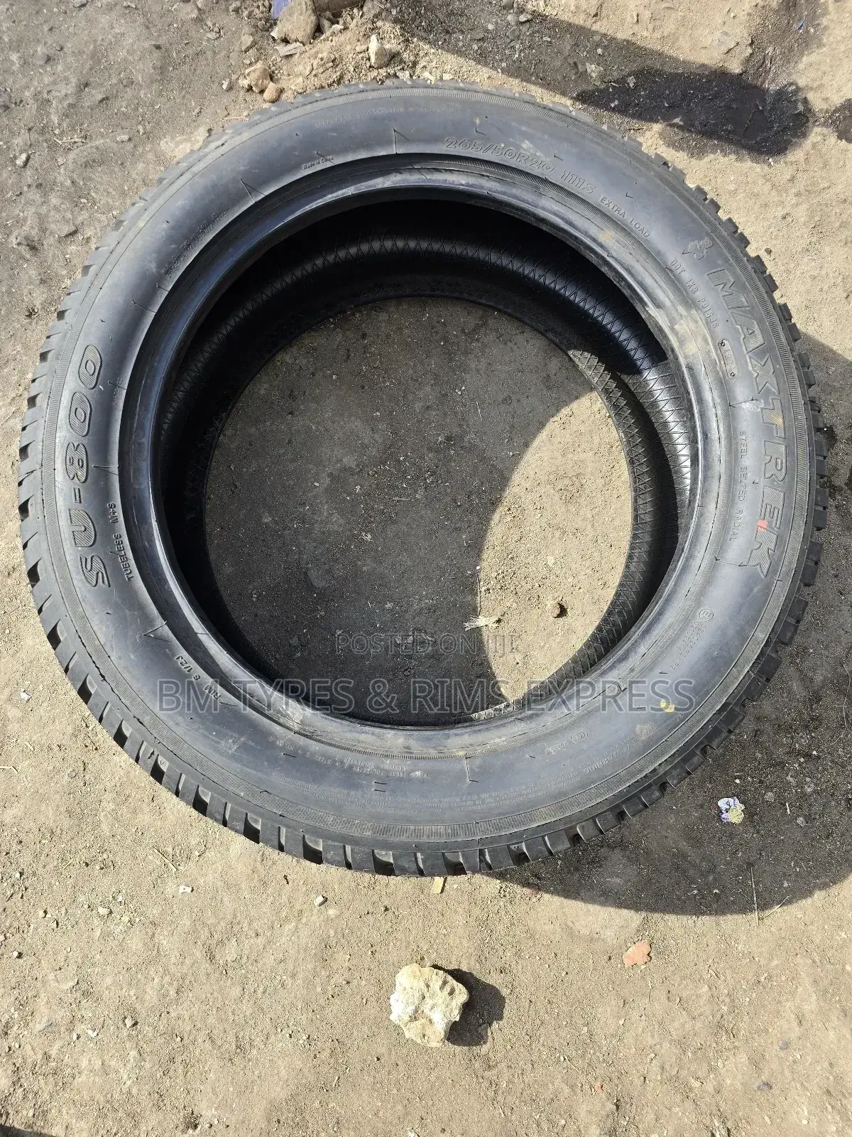 265 /50 R20 Maxtrek Tyres (All Terrein)
