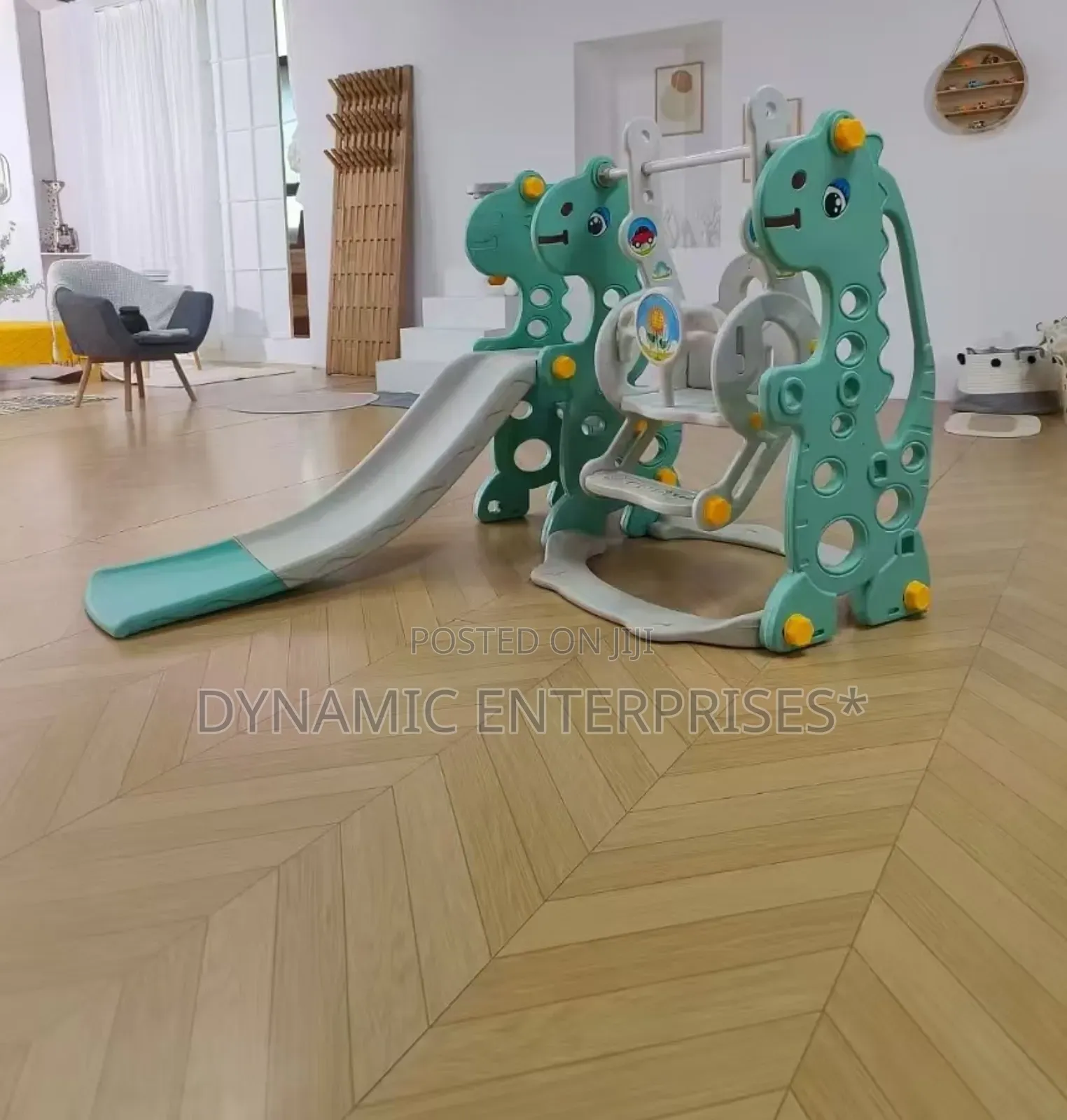 Slide and Swing Playset