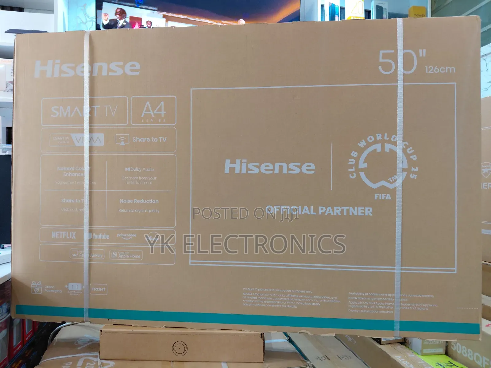 Hisense 50inch A4q Series Full Hd Dled Smart Television – 50a4q