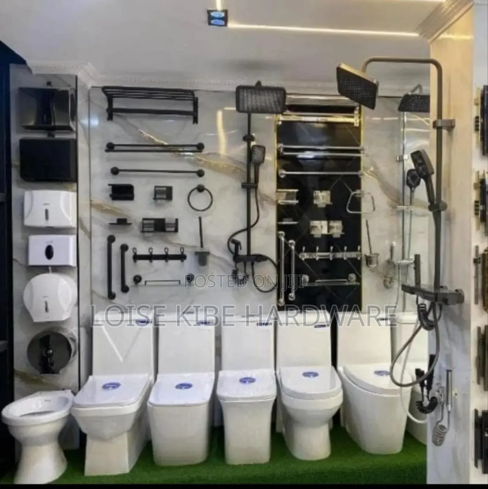 Complete Bathroom Accessories Available