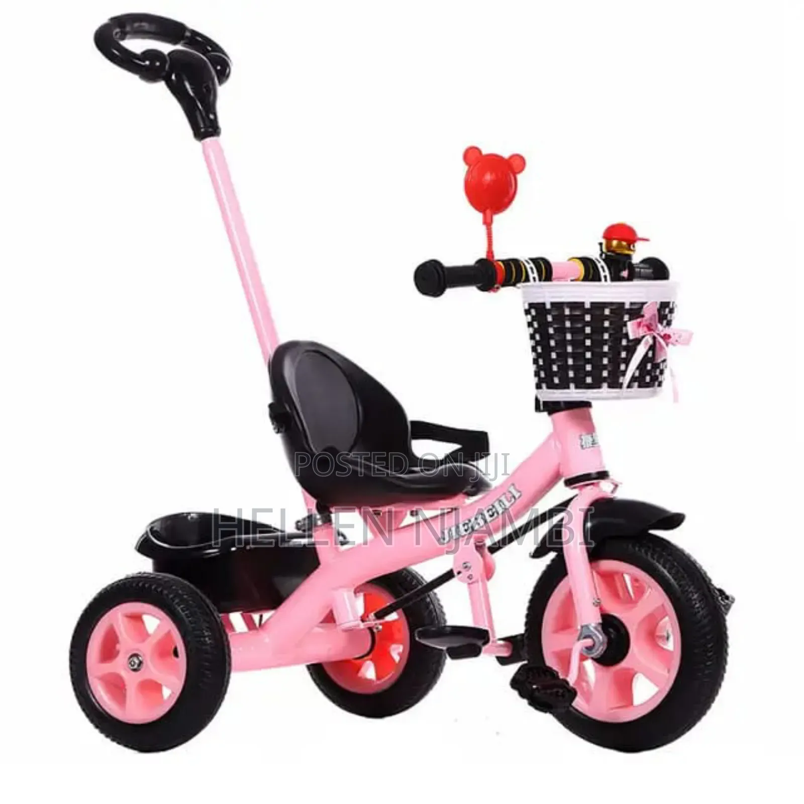 Kids Tricycle With Push Handle