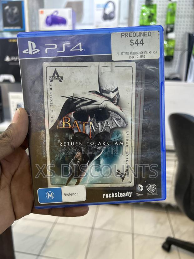 Batman: Return to Arkham Ps4 - main view