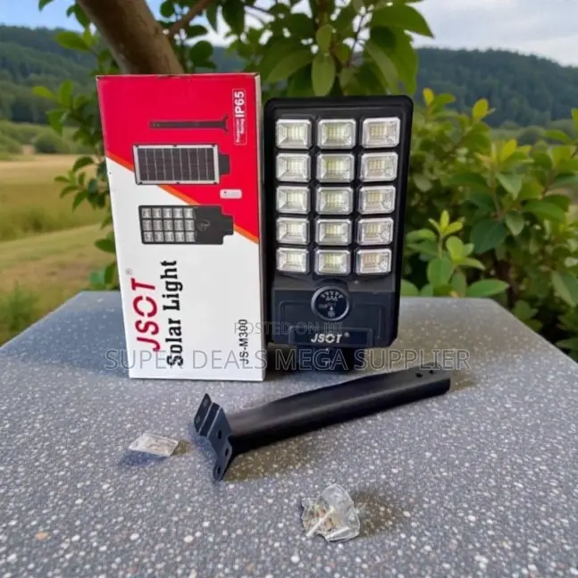 Zero Electrical Wiring 300w Outdoor Security Led Solar Street Light