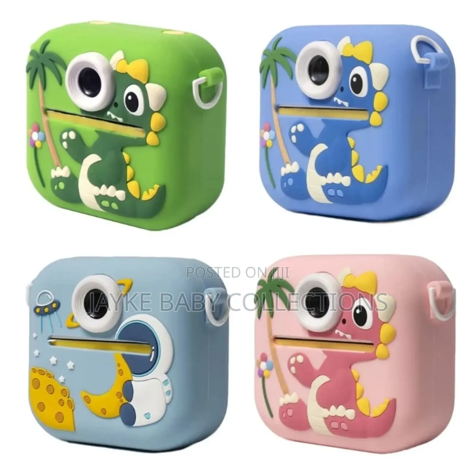 Kids Instant Print Camera With Video Games