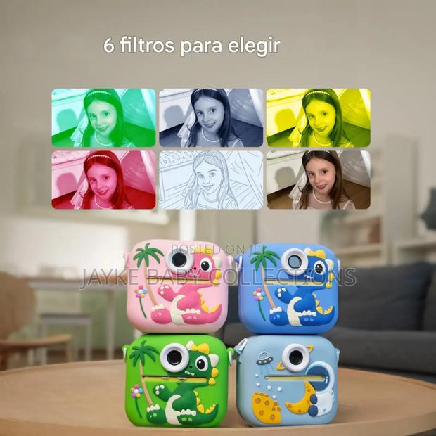 Kids Instant Print Camera With Video Games - thumbnail 9