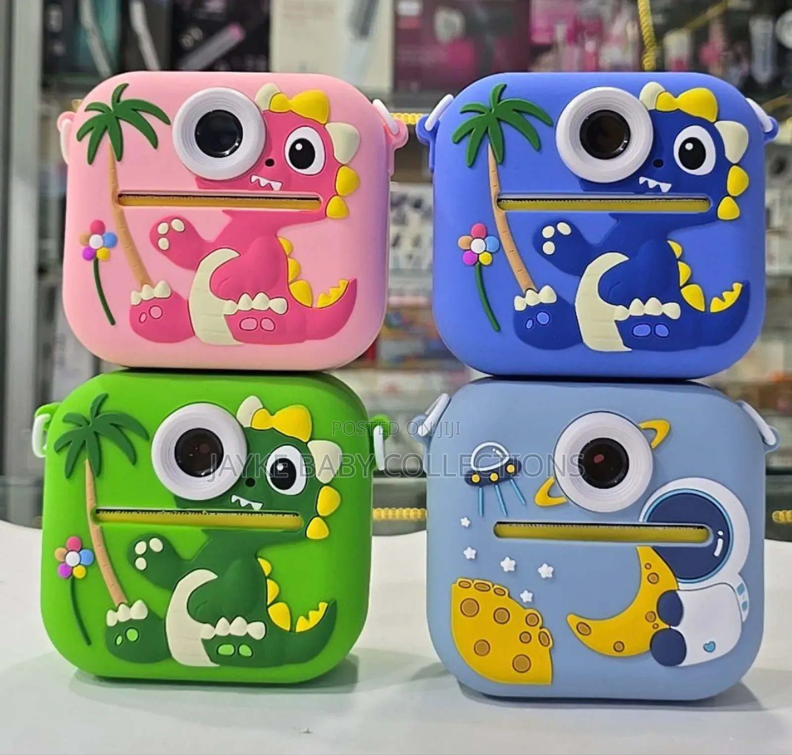 Kids Instant Print Camera With Video Games