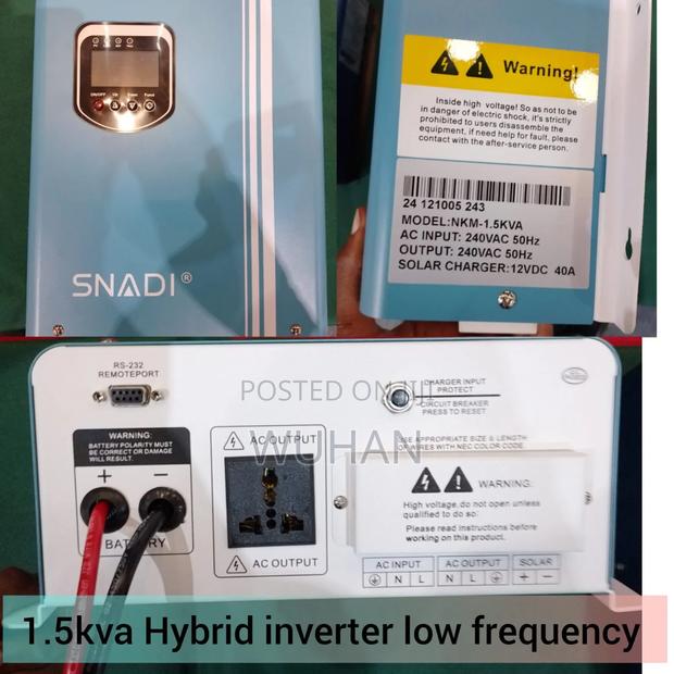 Snadi 1.5kva Low Frequency Hybrid Inverter With 1 Year Waranty