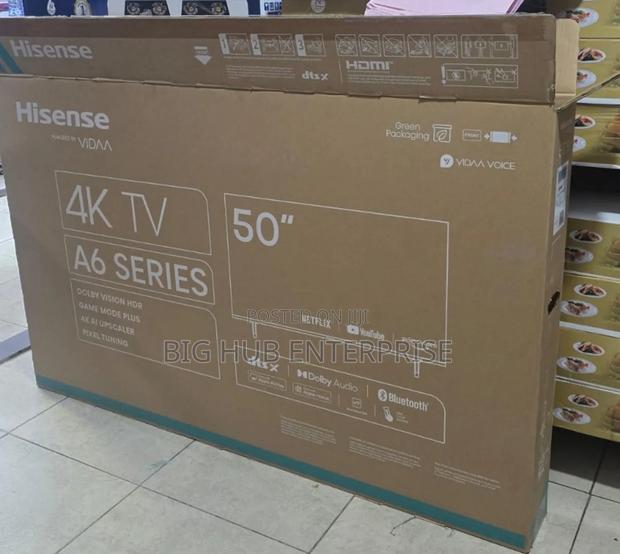 Hisense 50" Inch, 50a6 Ultra Hd Smart Tv,A6 Series