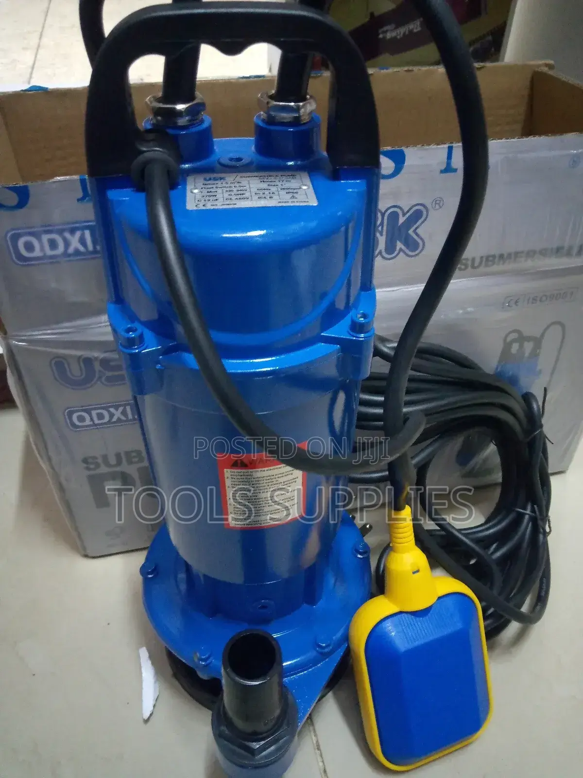 Usk Submersible Pump 0.5 Hp,17m H