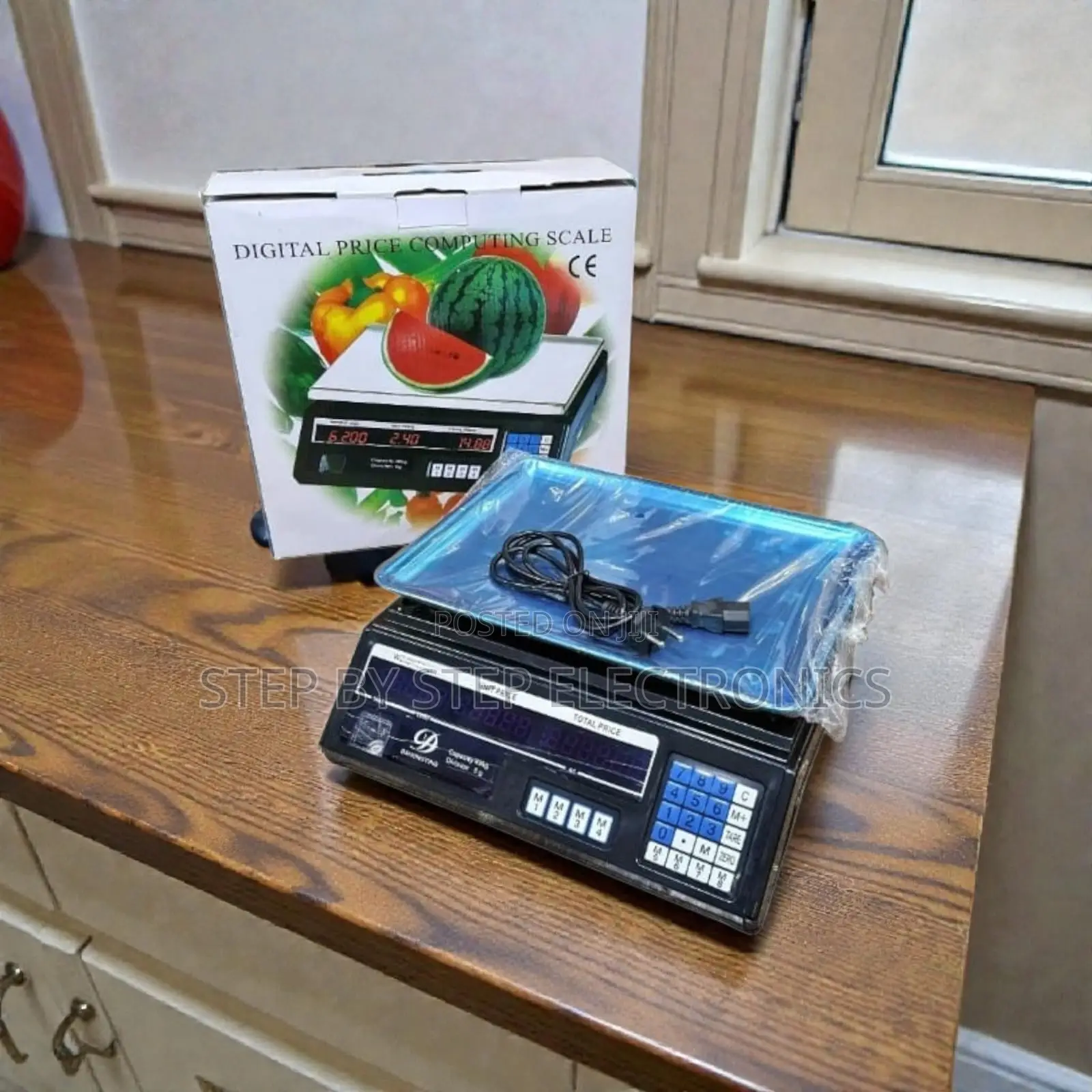 Stable Performance Acs40 40kg Digital Scale Led Display Battery