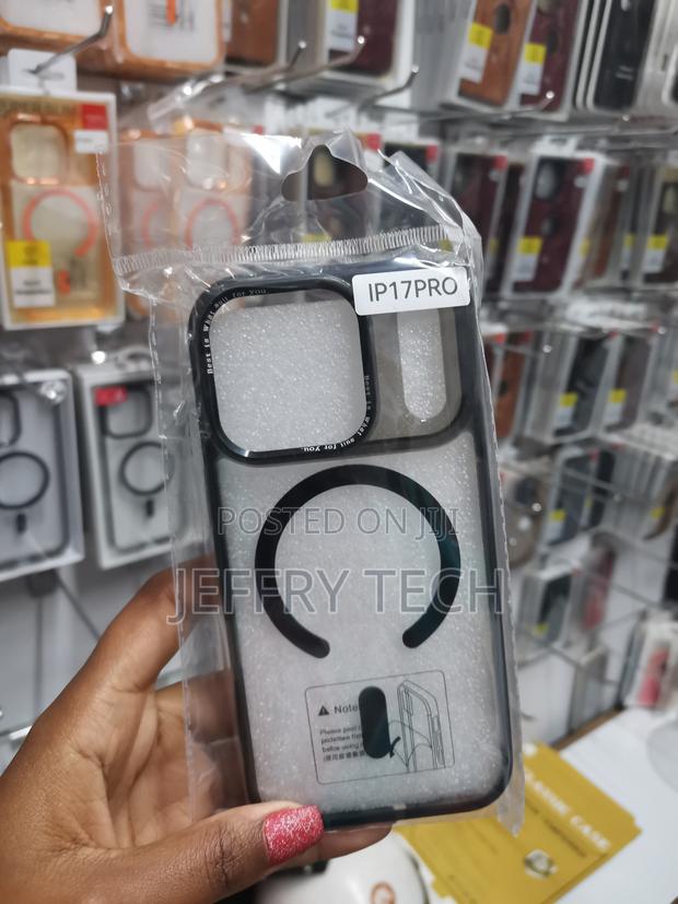 Tocol for iPhone 17 Pro Clear Transparent Case Compatible With Magsafe - thumbnail 3