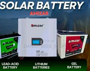 Amizar Gel Battery Mf (No Water Topping)Deep Cycle Performance