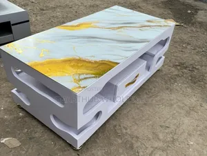 Coffee Table With Marble Topping