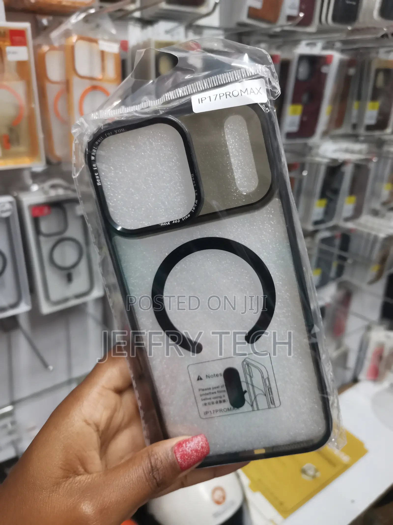 Mous for iPhone 17 Pro Max Transluscent Case Compatible With Magsafe